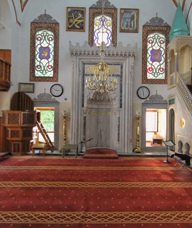 İsmailağa Camii Minber, Mihrab ve Kürsî